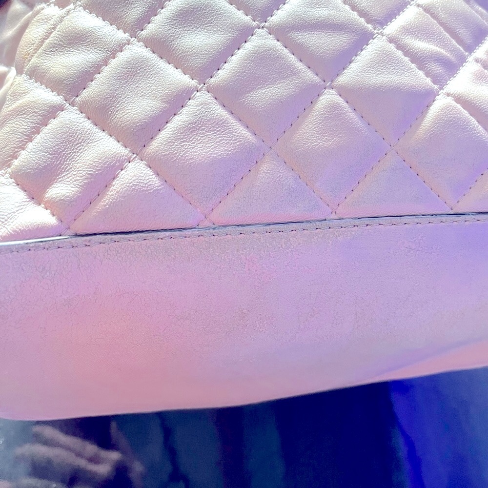 Michael Kors Rhea Pink Quilted Backpack - AS IS - Picture 14 of 14